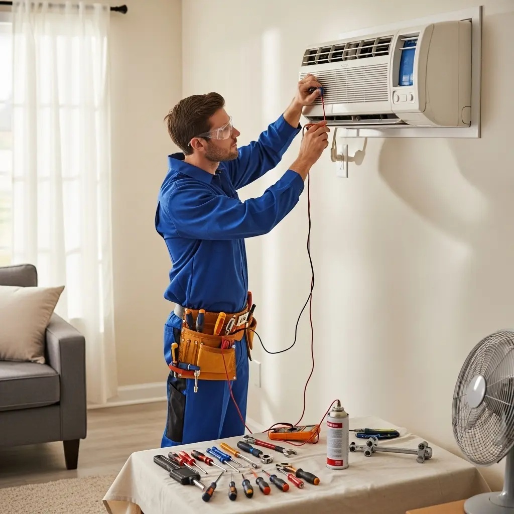 Yunusemre Awox Awox klima gaz dolumu ve bakım – Enerji verimliliği artırıldı. - Teknik servis örneği